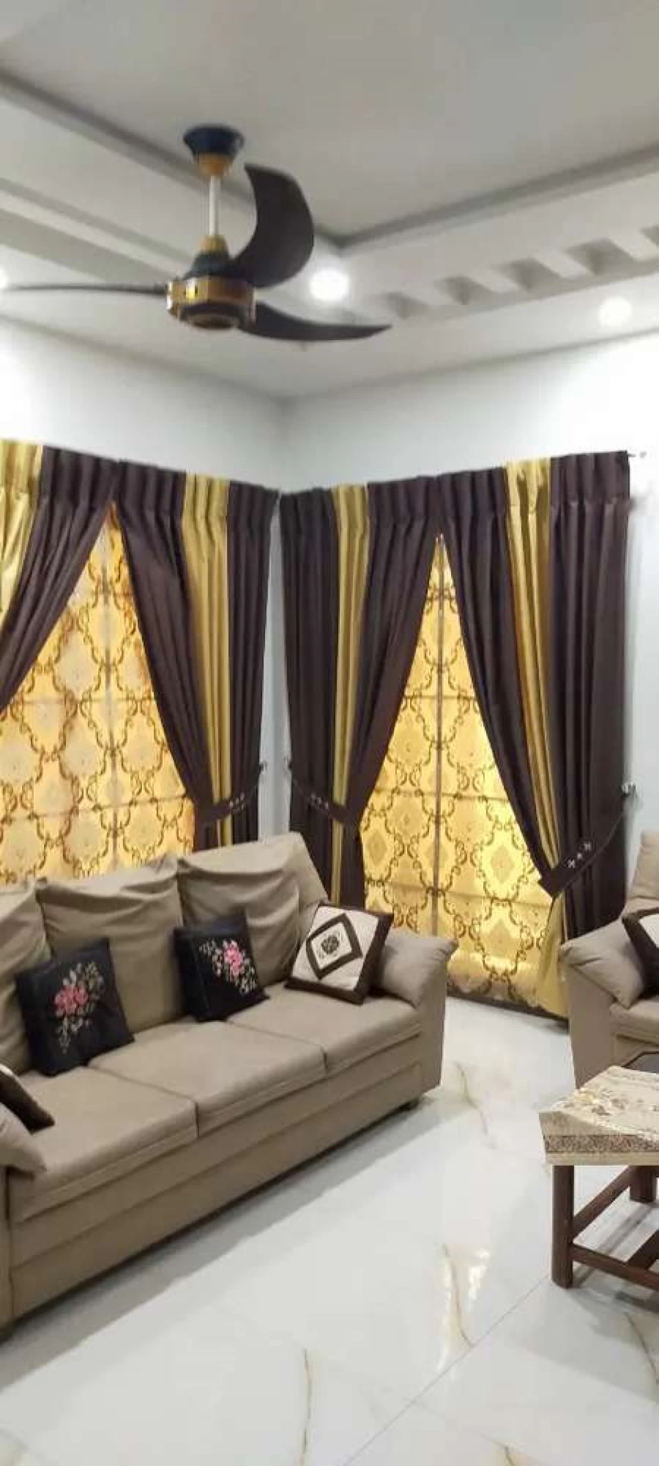 17 Marla new brand double story house khyaban garden Sargodha road
