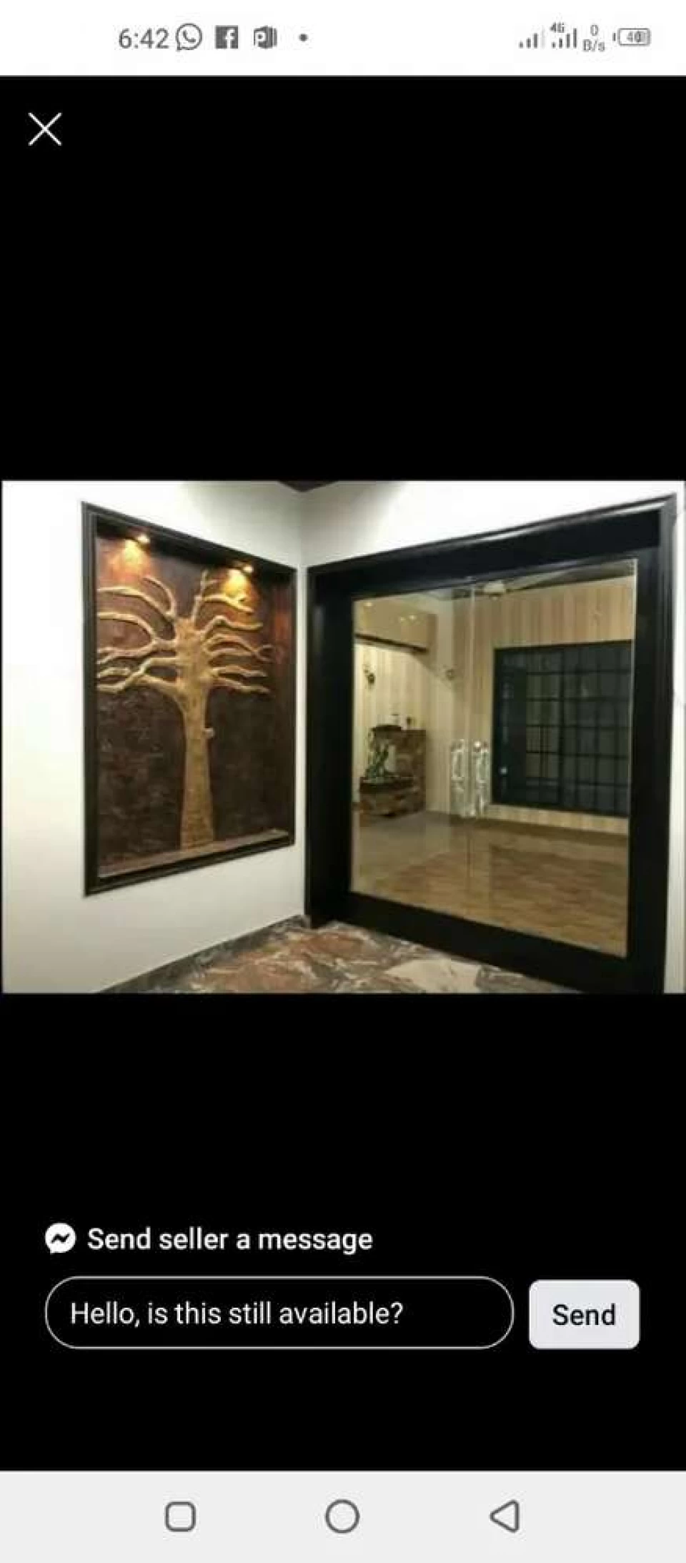 Ahmed villas MPS road plot for sale