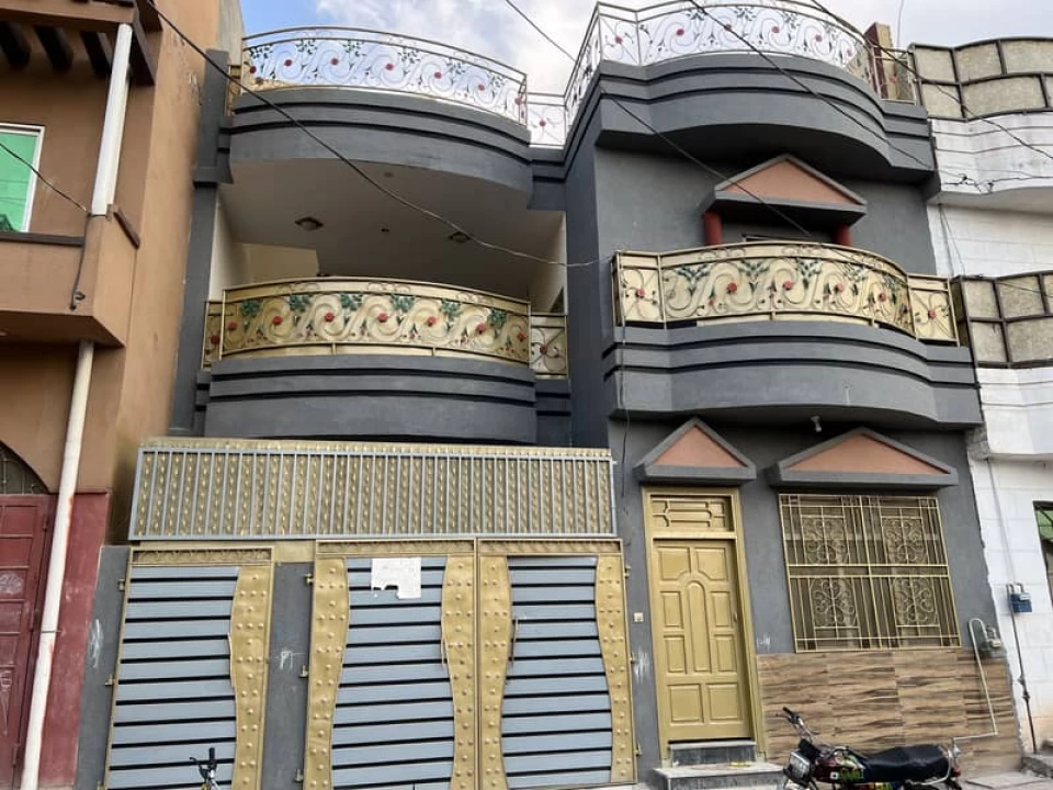 Uzair town warsak road peshawar 6 marla house for sale on main road of