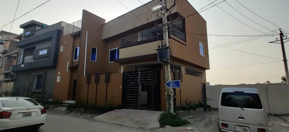 5.5 marla corner house is available for sale in arbab sabz ali khan town executive lodges