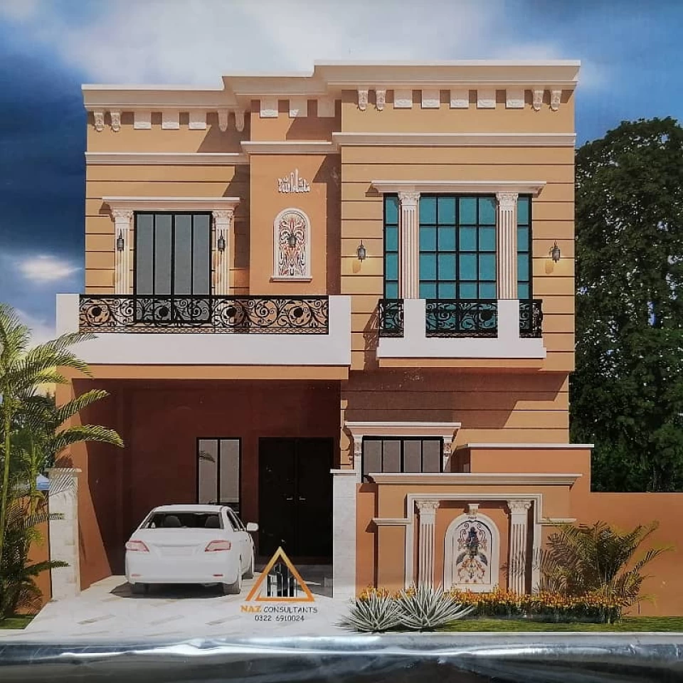 5 marla house in ajwa city for sale