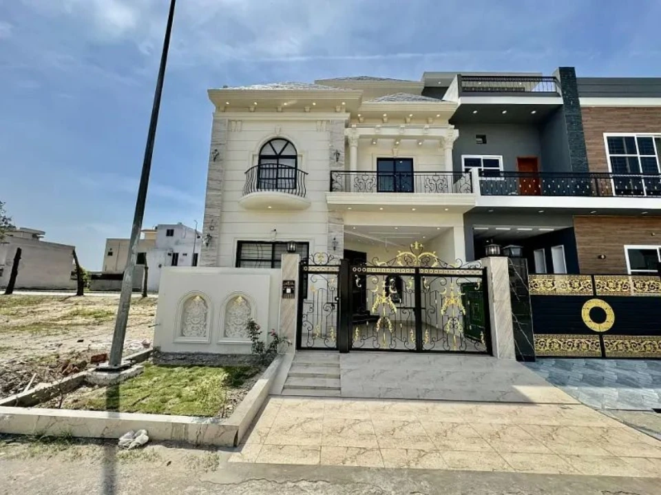 Brand new facing park spanish 5 bed room house for sale